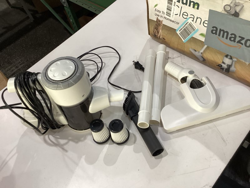 Condition photo showing Good Condition for 33ft extra-long power cable corded stick vacuum cleaner, 600w powerful suction lightweight 2-in-1 handheld vacuum, 1.5l dust cup, washable hepa filter, corded vacuum for hard floors, tiles