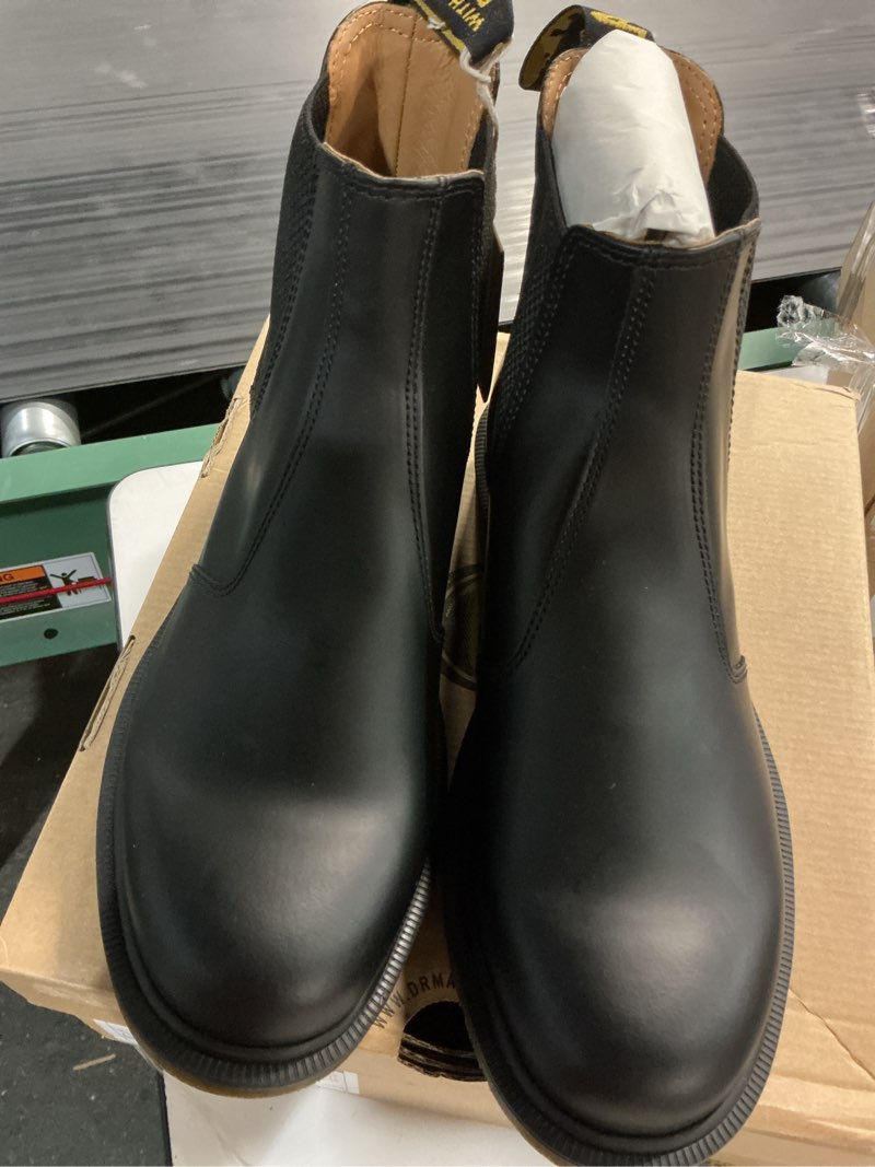 Condition photo showing Good Condition for dr. martens unisex 2976 smooth leather chelsea boot, black, 11 women/10 men