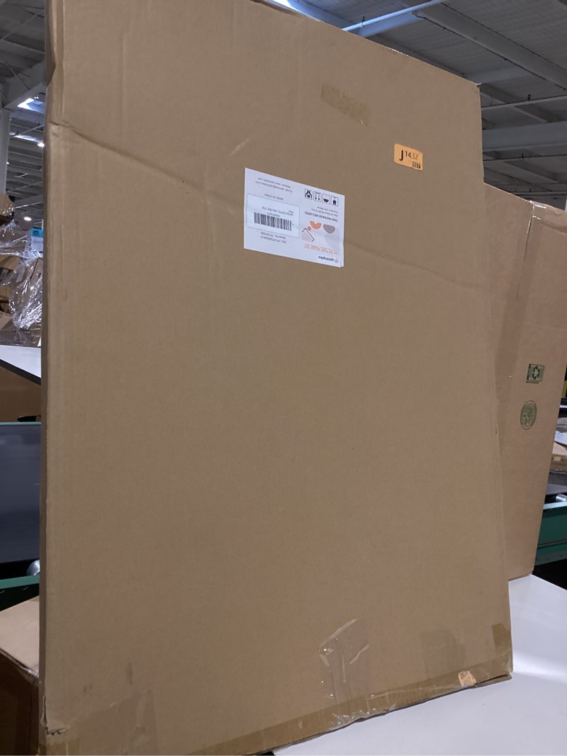 Condition photo showing Good Condition for upsimples 22x30 picture frame, display pictures 18x24 with mat or 22 x 30 without, wall hanging poster frames, black, 1 pack black 22x30