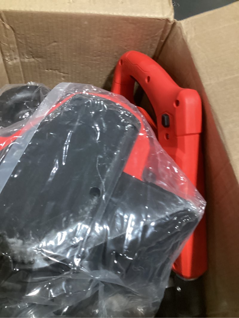 Condition photo showing Good Condition for Cordless Snow Shovel, 21V Electric Cordless Snow Blower with Battery and Charger, 19FT Throw Distance, Lightweight 9.9lb for Driveway, Steps, Patio, Sidewalk(Red)