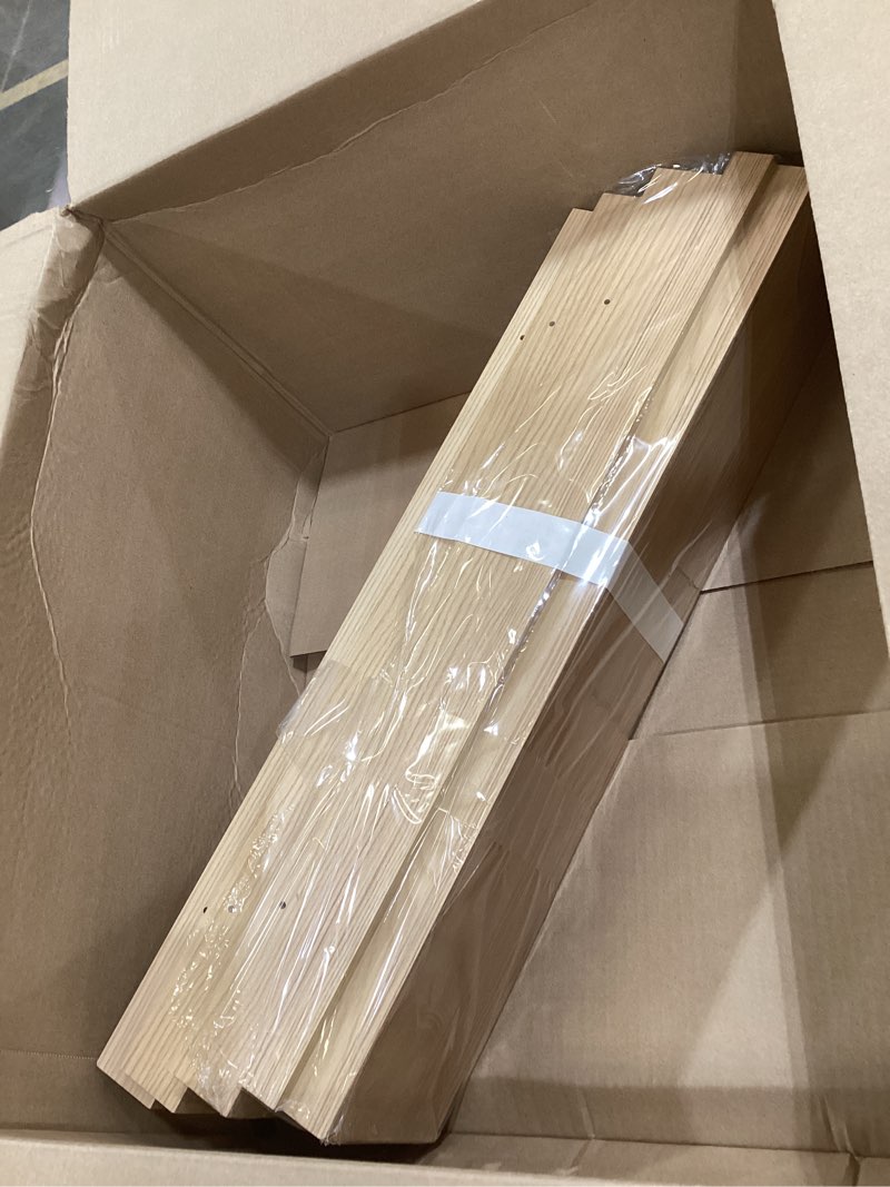 Condition photo showing Good Condition for upsimples floating shelves for wall, 23.6 inch shelves for decor storage set of 6, wall mounted wood shelf for bedroom, living room, bathroom, kitchen, long picture ledge shelves, natural natural 23.6in