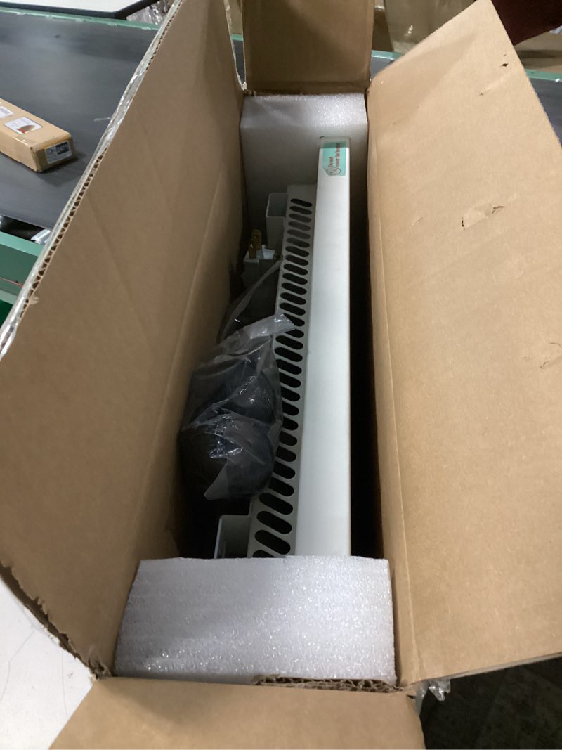 Smart Convection Space Heater, Movable Floor Heater with Wall Mounted Kit for Indoor Use, 600W Energ