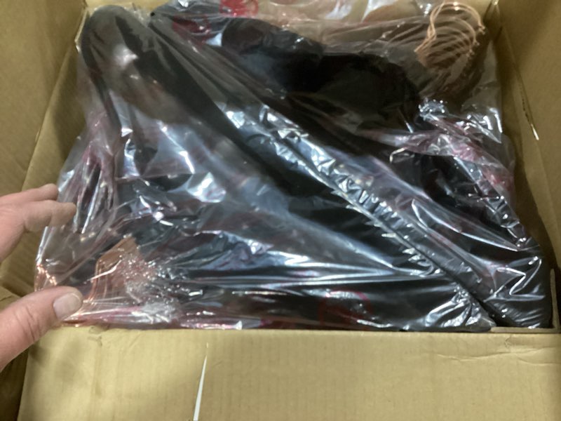 Condition photo showing As Is for house day black velvet hangers 60 pack, premium non-slip felt hangers, sturdy black clothes coat hanger heavy duty, durable suit hanger for space saving, no marks gold hook 60 pack black