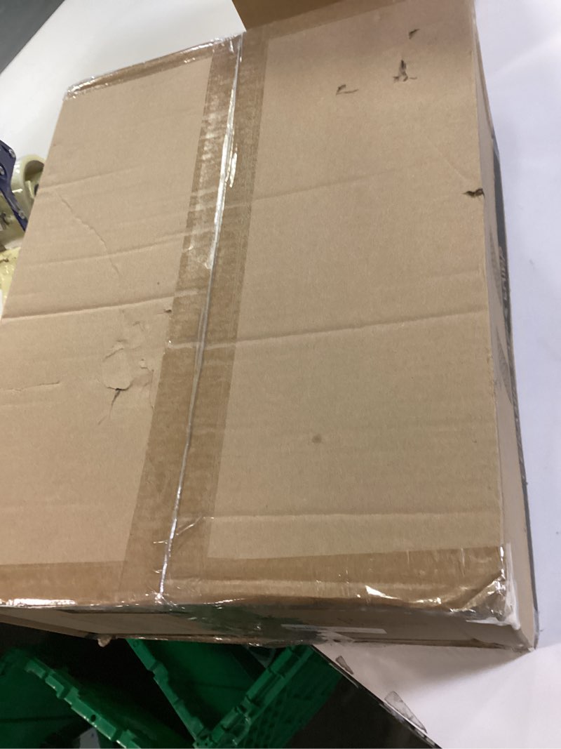 Condition photo showing New/Like New for PARTPHONER 23" Modern Ceramic Table Lamp Set of 2, Table Lamps for Living Room, Rustic Farmhouse Bedside Lamps Nightstand lamp for Bedroom, White Desk Lamp for End Table Home Decor Beige Beige and White