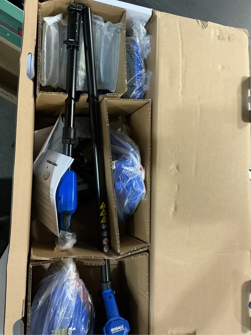 kobalt 80-volt max 16-in straight cordless string trimmer (battery included)