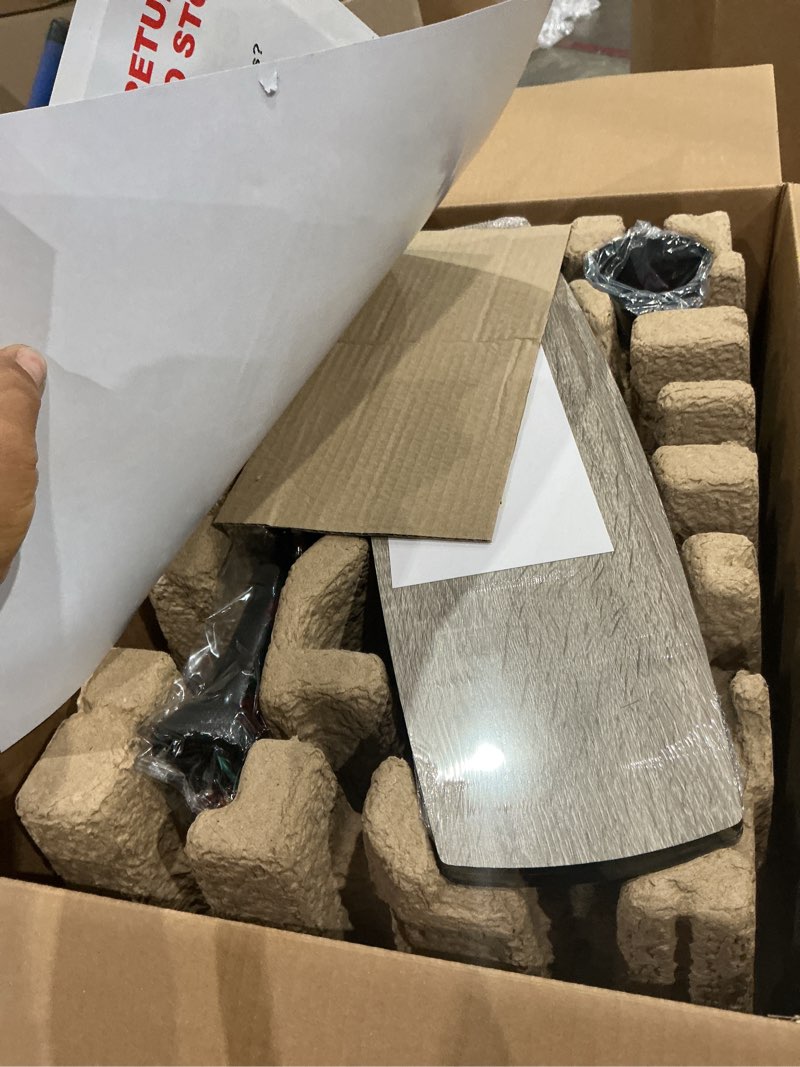Condition photo showing Good Condition for harbor breeze beach creek 44-in matte black led indoor ceiling fan with light and remote (3-blade)