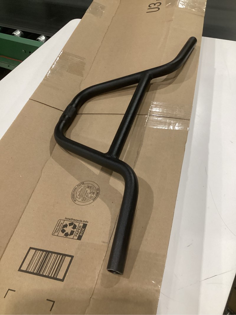 Condition photo showing Good Condition for bmx handlebars bike handlebar aluminum alloy bicycle handle bars lightweight riser bar 22.2mm bar end 730 * 25.4 * 22.2mm,black