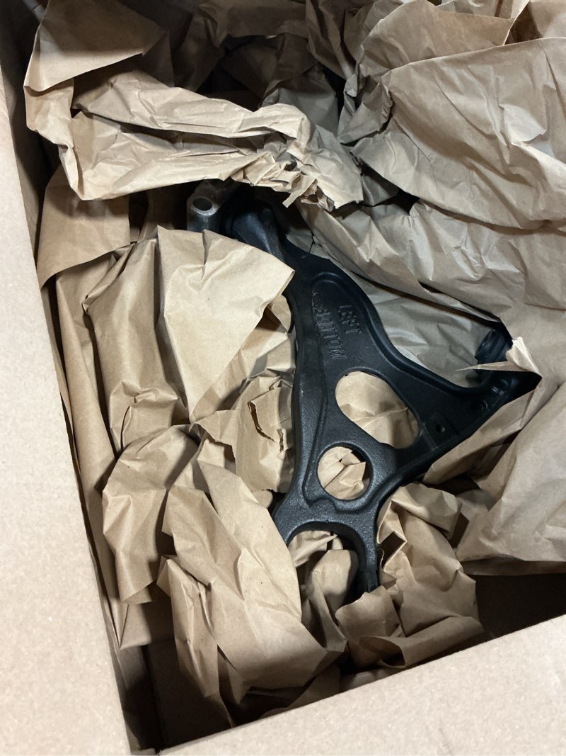 Condition photo showing As Is for a-premium rear right upper control arm with bushing compatible with ford explorer, taurus, flex, police interceptor sedan, police interceptor utility, special service police sedan & lincoln mks, mkt