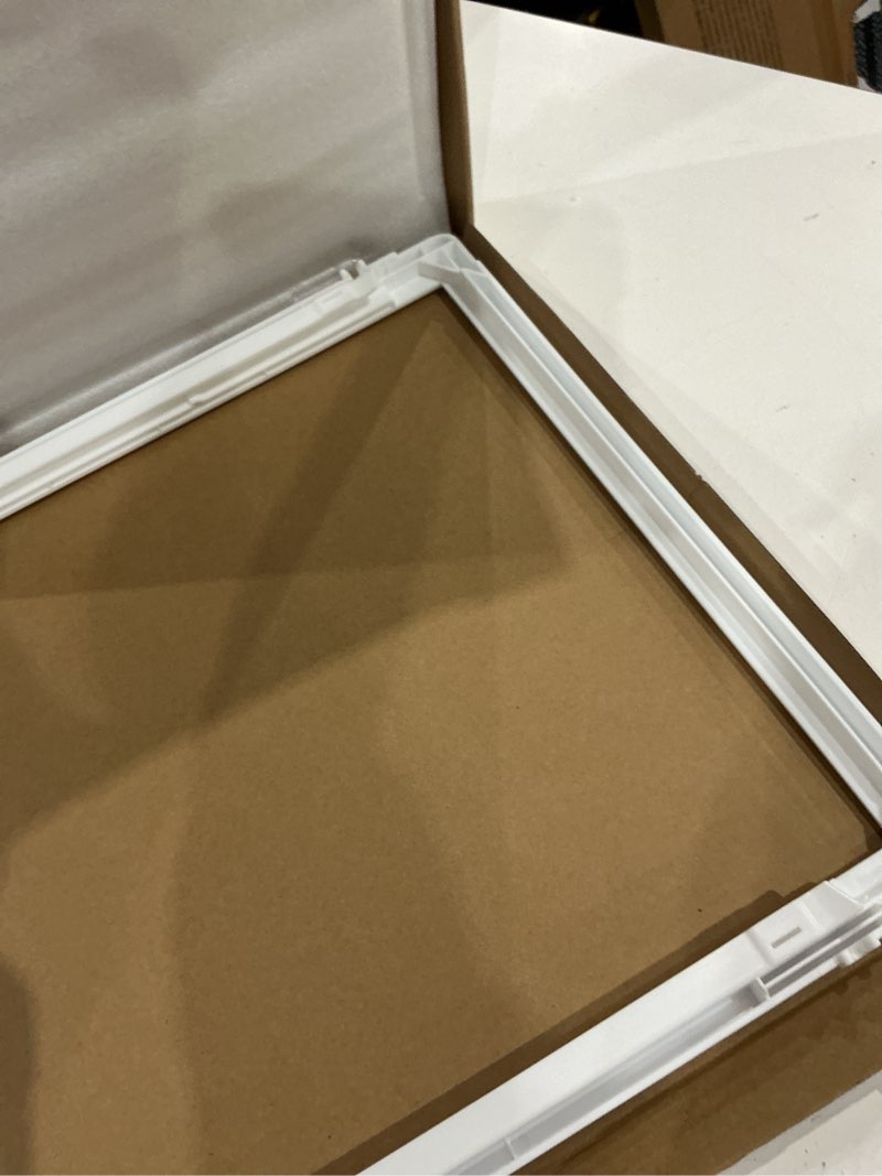 Condition photo showing As Is for 241969501 shelf frame fit for frigidaire refrigerator parts fghs2631pf4a | abs shelf frame without glass, replace ffss2615ts0 lfss2612tf0 ffss2615te0 lfss2612te0 crisper drawer pan cover by fetechmate
