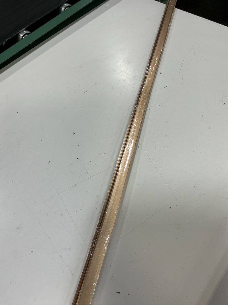 Condition photo showing As Is for 3pcs aluminum t-molding, floor transition strips, floor divider trim, threshold strip, for bridging gaps between floors, or between wood floors and tiles (gold 3pcs 35.4"x0.8")