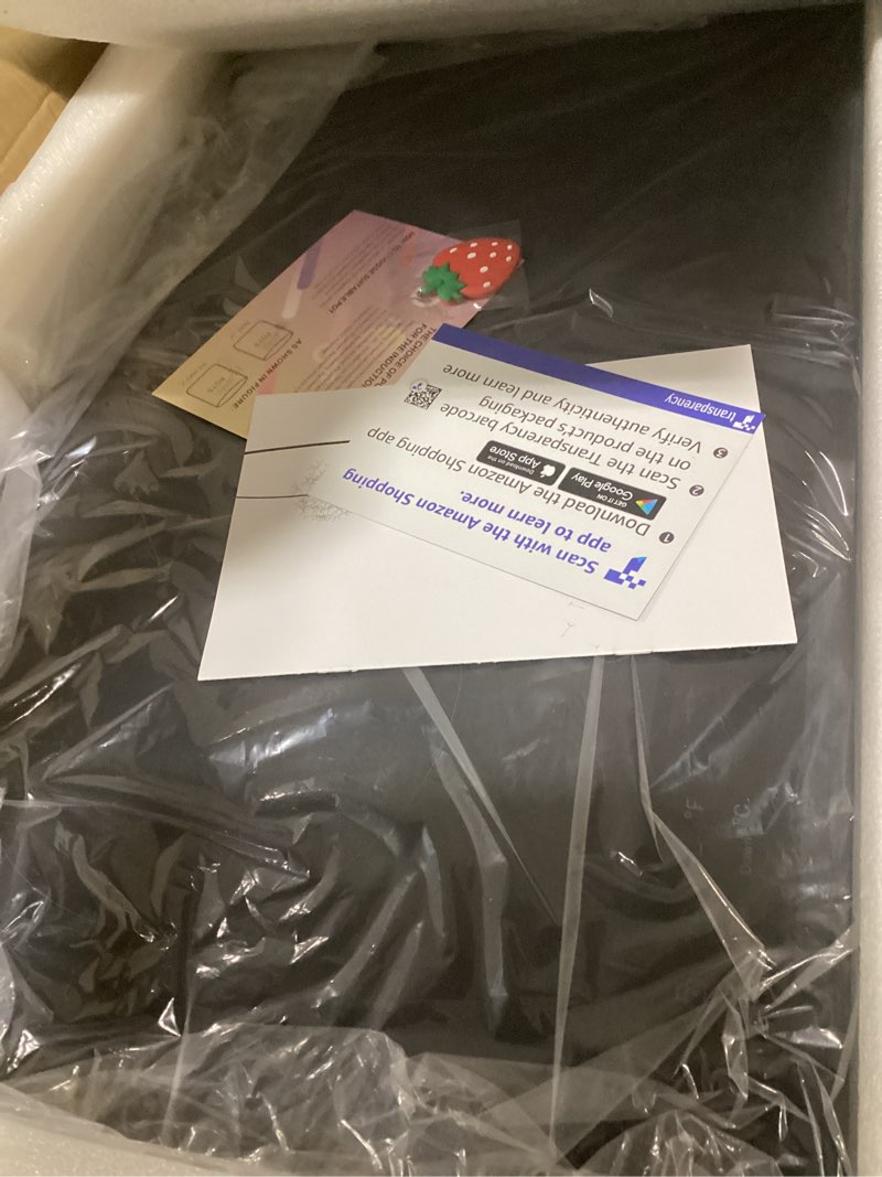 Condition photo showing As Is for VBGK Double Induction Cooktop, 24 inch 4000W Electric cooktop with hot plate, induction stove top with LED Touch Screen 9 Levels Settings with Child Safety Lock & Timer 110V Induction cooktop 2 burner