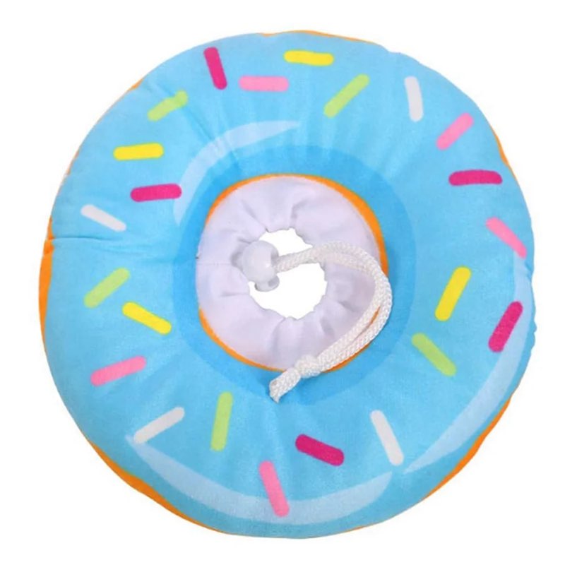 adjustable cat cone collar soft recovery collar, cute e collar for cats after surgery, cat neck cones to stop licking for cats/small dogs