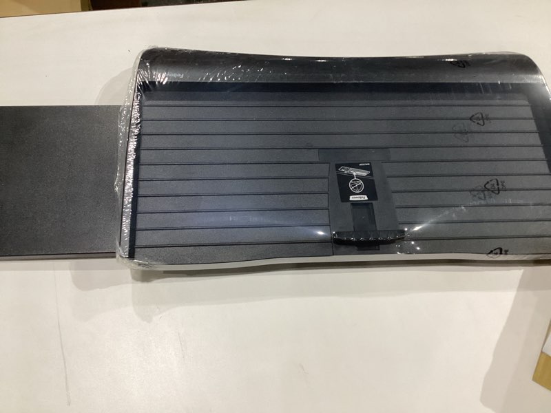 Condition photo showing As Is for Fellowes Office Suites Underdesk Keyboard Drawer, Black/Silver (9140305) (B0002LD0ZY)