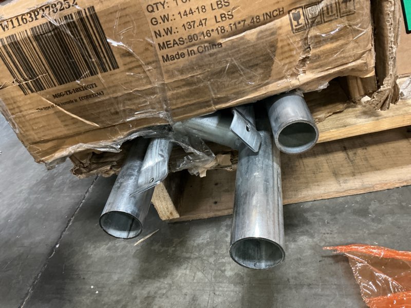 Condition photo showing As Is for Lyromix 16FT Outdoor Rectangle Trampoline for Kids and Adults, Rectangular Trampoline with Curved Po