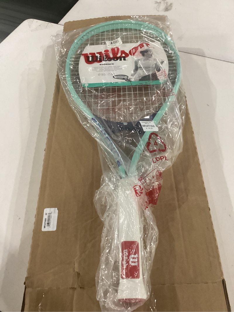 Condition photo showing Good Condition for wilson ultra power 25\" junior recreational tennis racket - white/blue