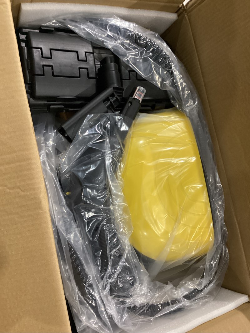 Condition photo showing Good Condition for 1500w multipurpose steam cleaner, 248°f in 5 min, 1l tank, 21 accessories, chemical-free, portable, safety lock – for floors, grout, upholstery & home use large