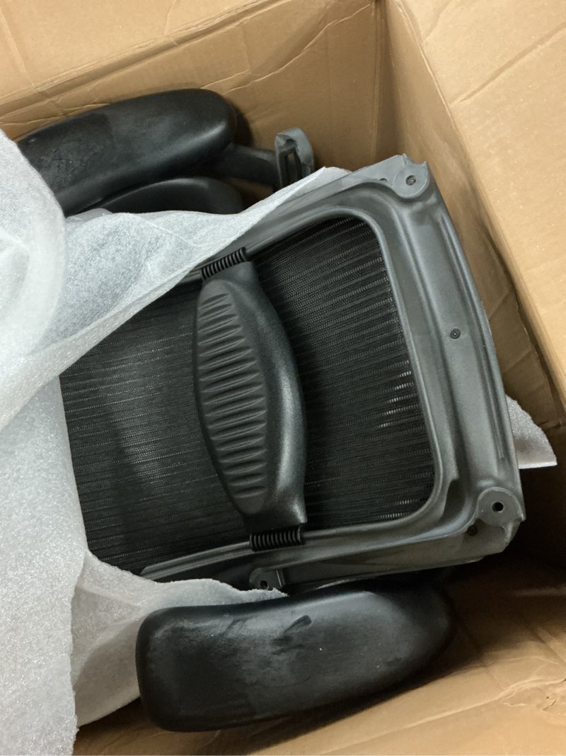 Condition photo showing As Is for herman miller aeron chair size b fully loaded posture fit