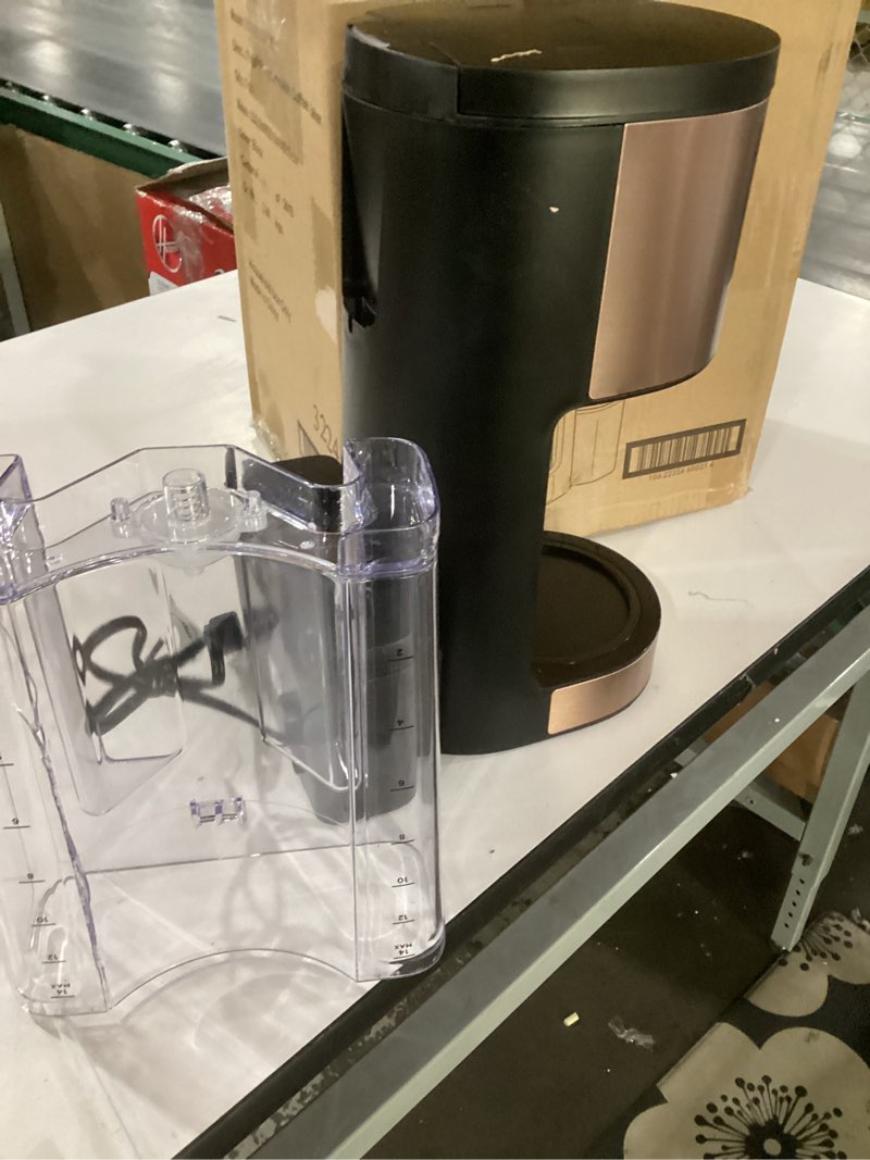 Condition photo showing As Is for Ninja Programmable XL 14-Cup Coffee Maker PRO with Permanent Filter, 2 Brew Styles Classic & Rich, Delay Brew, Freshness Timer & Keep Warm, Dishwasher Safe, Copper, DCM201CP