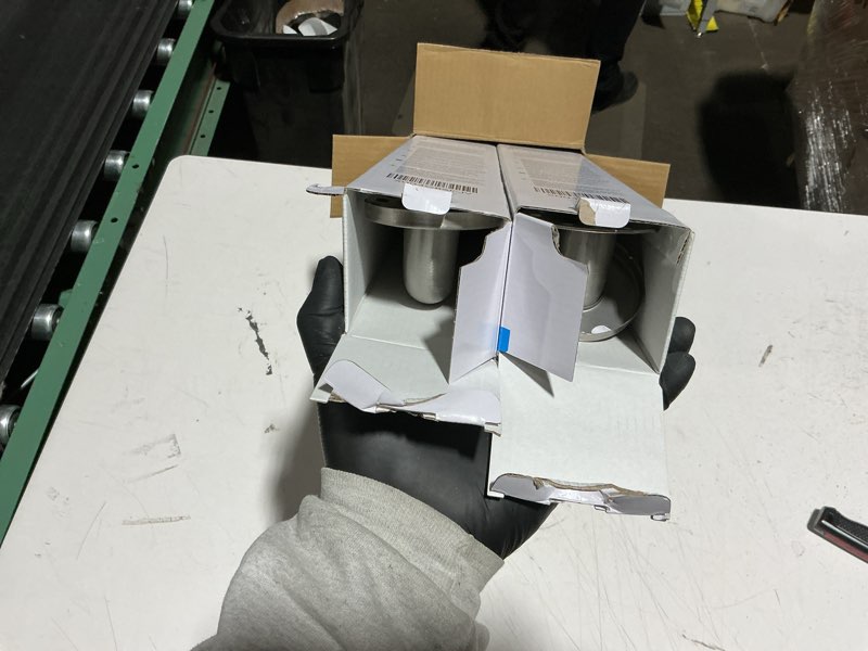 Condition photo showing Good Condition for Stainless Steel Bathroom Safety Shower Grab Bar, Anti Slip Bathtubs Grab Bars,Toilet Assist Saft Handle Handrail ADA Compliant 500lbs for Handicap Elderly Senior (Brushed, 24 Inches 2 Pack) Brushed 24 Inches (2 Pack)