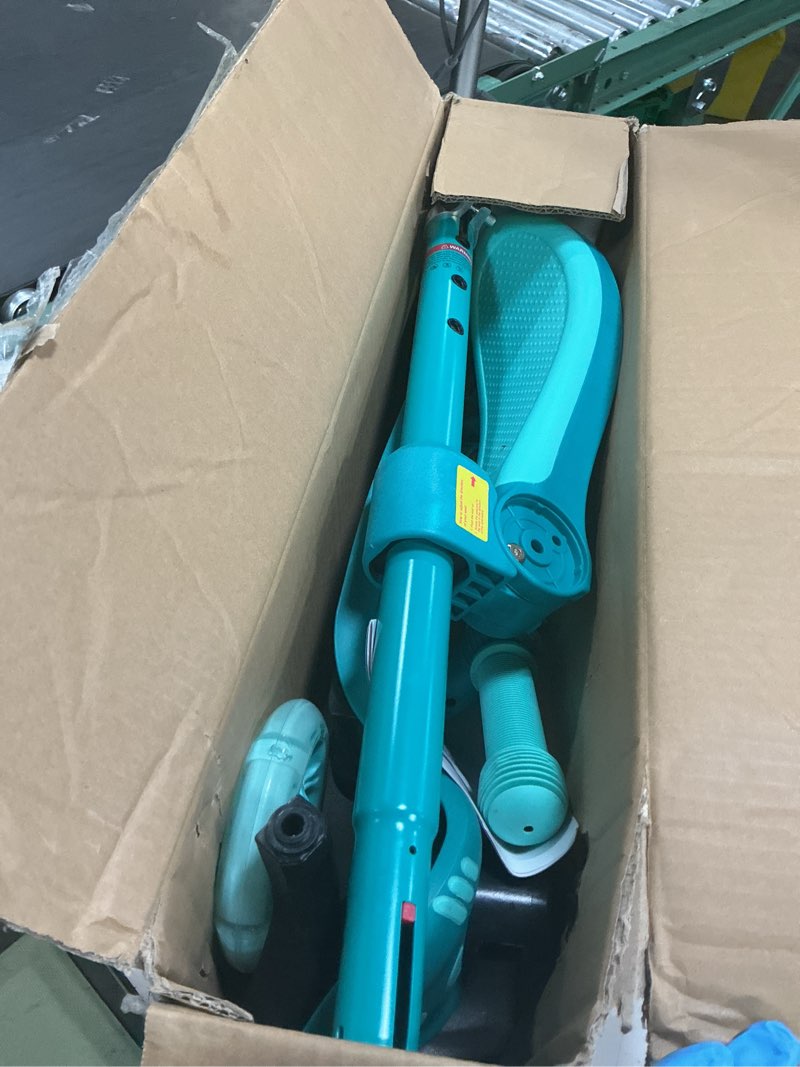 Condition photo showing Good Condition for gotrax ks3 kids kick scooter, led lighted wheels, adjustable height handlebars and removable seat, lean-to-steer & widen anti-slip deck, 3 wheel scooter for kids ages 2-8 and up to 110 lbs green with seat