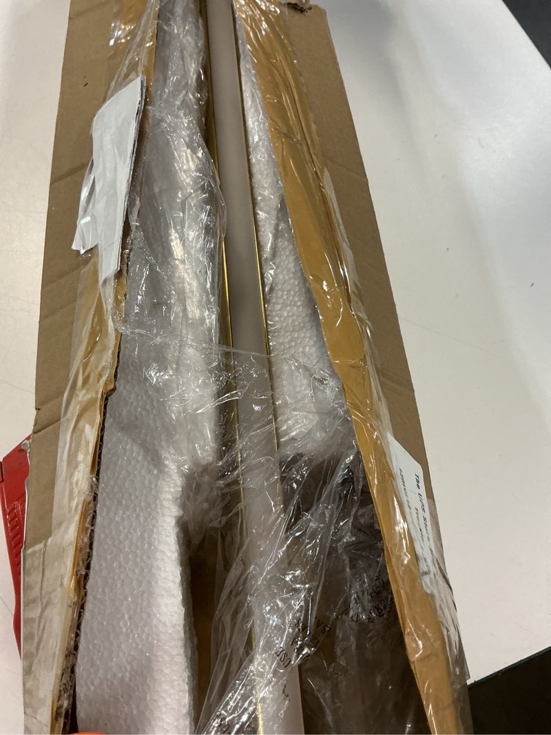 Condition photo showing As Is for volisun bathroom vanity light 48 inch, 30w dimmable 5cct led bathroom light fixture over mirror, gold bar vanity light for bathrooms-etl certificated gold 48 inch