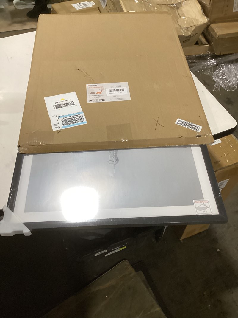 Condition photo showing Good Condition for upsimples 20x26 Picture Frame, Display Pictures 18x24 with Mat or 20 x 26 Without, Wall Hanging Poster Frames, Black, 1 Pack Black 20x26