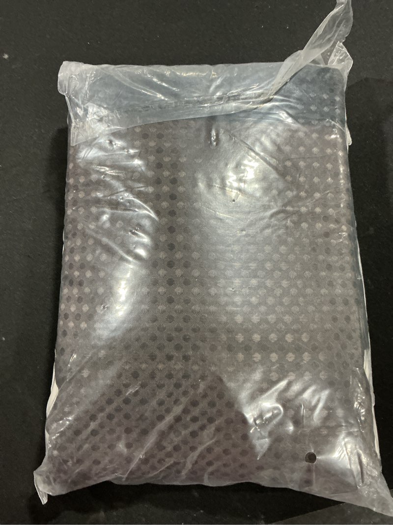 Condition photo showing Good Condition for Nesphy Shower Curtain and Liner, Grey and Black White Striped 3 in 1 Shower Curtain and PEVA Liner S