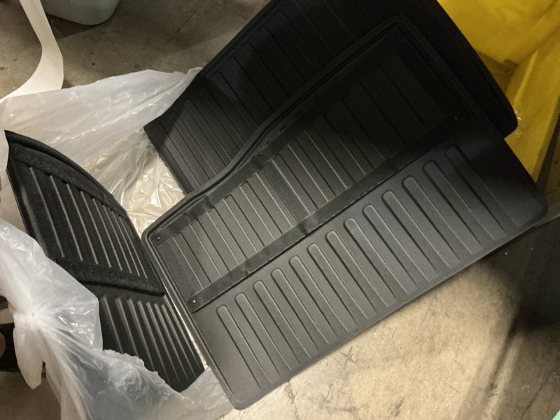 Condition photo showing Good Condition for aomsazto cargo mat compatible with 2019-2024 nissan armada: all weather tpe custom fit cargo liner &