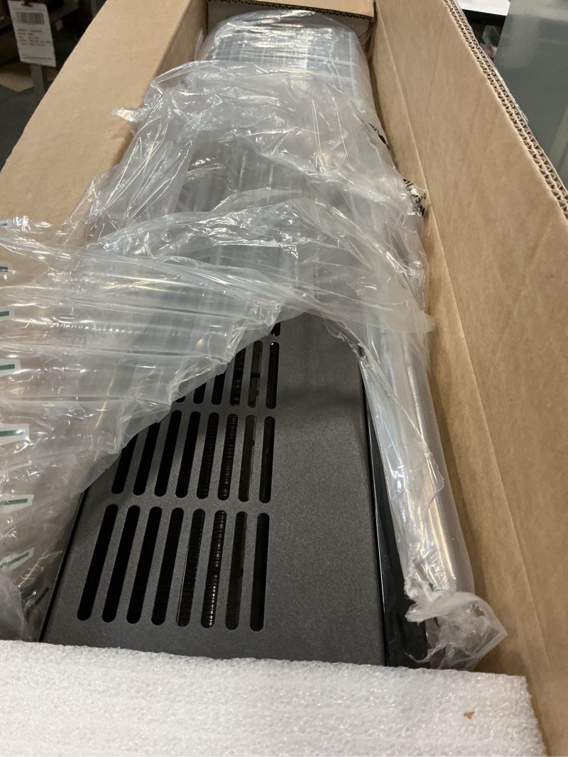 Condition photo showing As Is for 1500W Baseboard Heater, Electric Space Heaters with Adjustable Thermostat, Top Air Outlet, Remote, Overheat and Tip-Over Protection, 12H Timer, Quiet Portable Heater for Office, Bedroom, Large Room