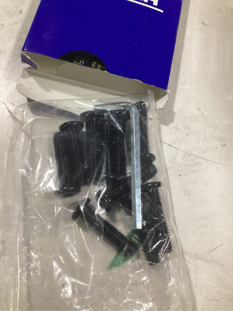 Condition photo showing Good Condition for m10 x 40mm 10pcs flat head hex socket cap screws bolts, 304 stainless steel 18-8, full thread, black oxide by sg tzh (with hex spanner) 10 m10 x 40mm