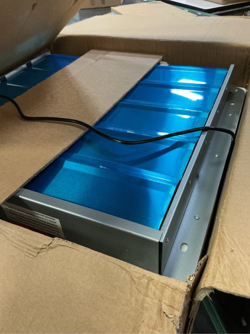 Condition photo showing Good Condition for criditpid 20 inch wall mounted shutter exhaust fan with on/off switch, high-speed, low-noise pure copper motor, wall exhaust fan for gable, shed, garage, greenhouse, kitchen, attic, 3500 cfm, 1309 rpm 20 inch exhaust fan