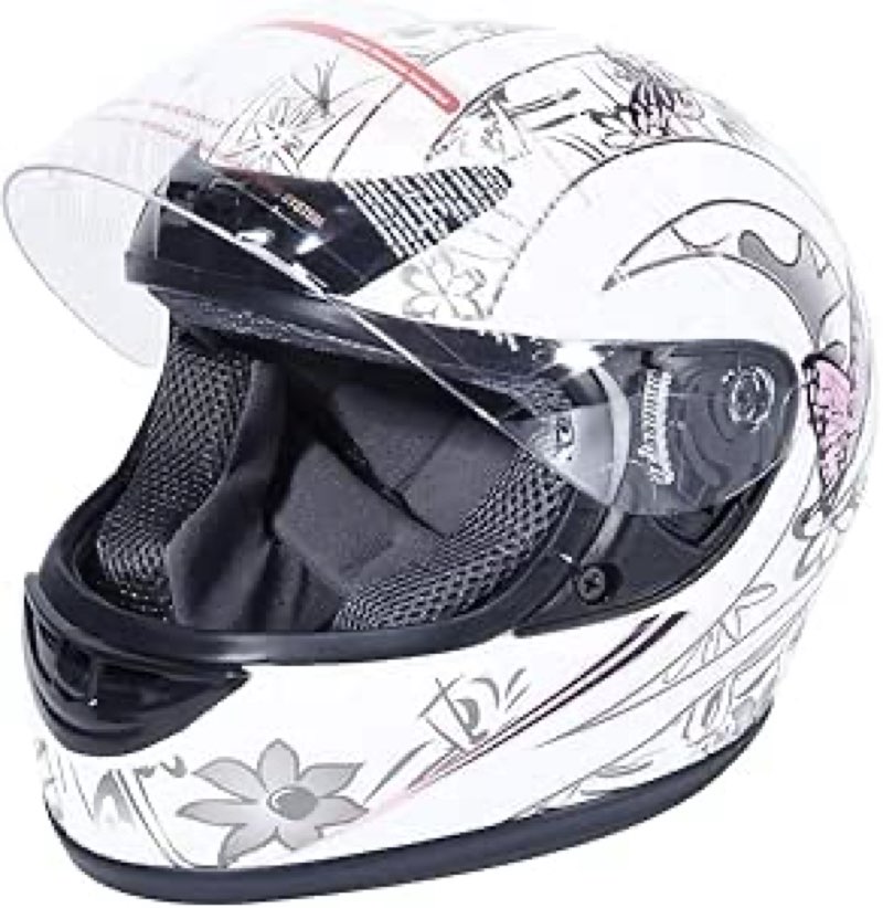 XFMT Full Face Motorcycle Helmet ATV Street Bike Motorbike Helmet with Anti-Fog Visor for Adult Men & Women, DOT Approved Visit the XFMT Store