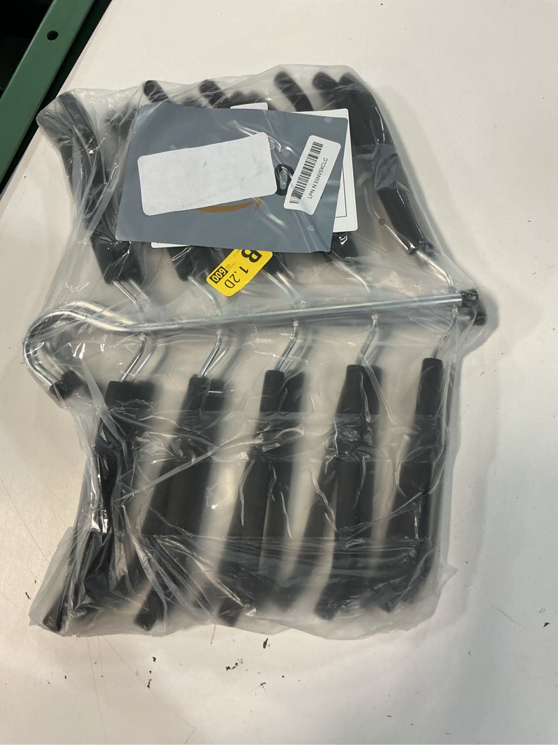 Condition photo showing Good Condition for blouse tree hangers multi-layer clothes hangers 3 pack 5 in 1 non slip space saving closet organizer stainless steel shirt hanger coats hanger?black?