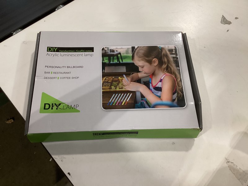 Condition photo showing New/Like New for Lumiboard Led Drawing Board, Rechargeable Lumi Board Led Drawing Tablet 13.8"X10", LEDs Drawing Board 4 Modes & 7 Colors, Light Up Drawing Boards Power Connection