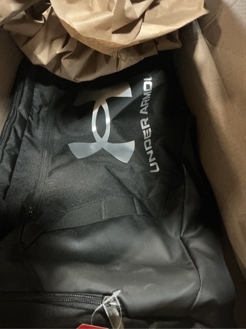 Condition photo showing Good Condition for under armour undeniable 5.0 duffle large (101l) black (001)/metallic silver