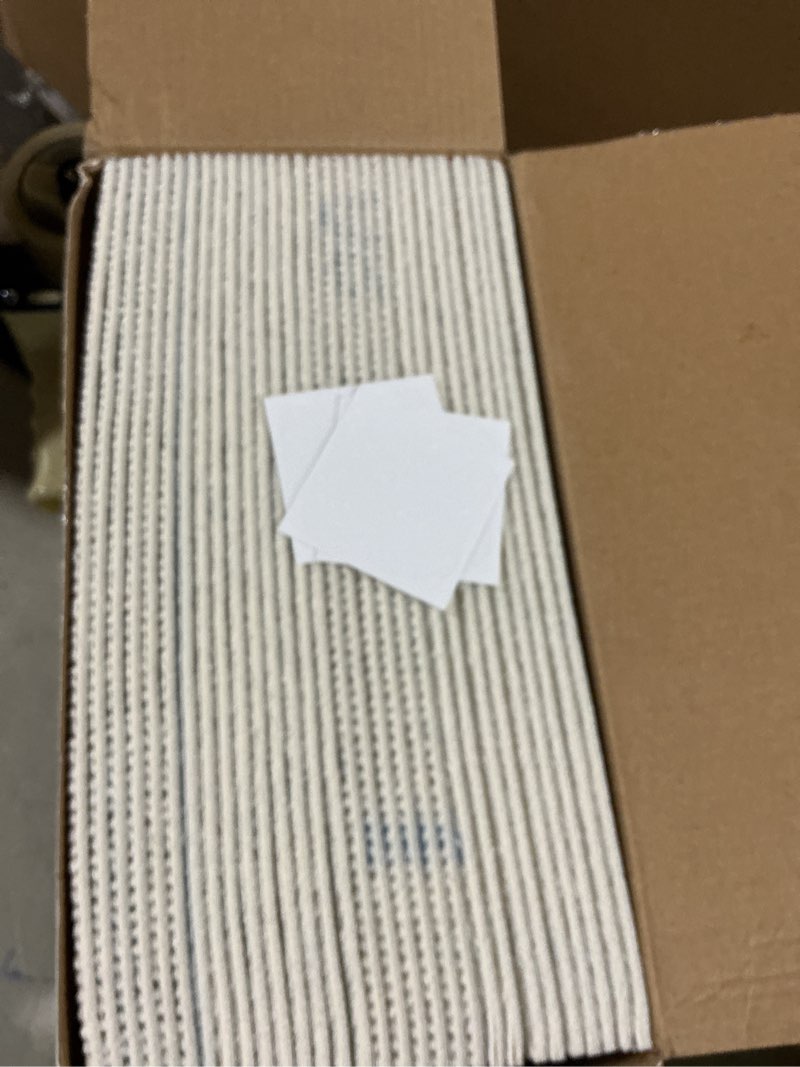 Condition photo showing Good Condition for VallisCo Carpet Tile 30 Pack 12” X 12” Self Adhesive Carpet Floor Tiles Anti-Slip Squares Peel and Stick Floor Tile DIY Installation for Bedroom (Beige-White)