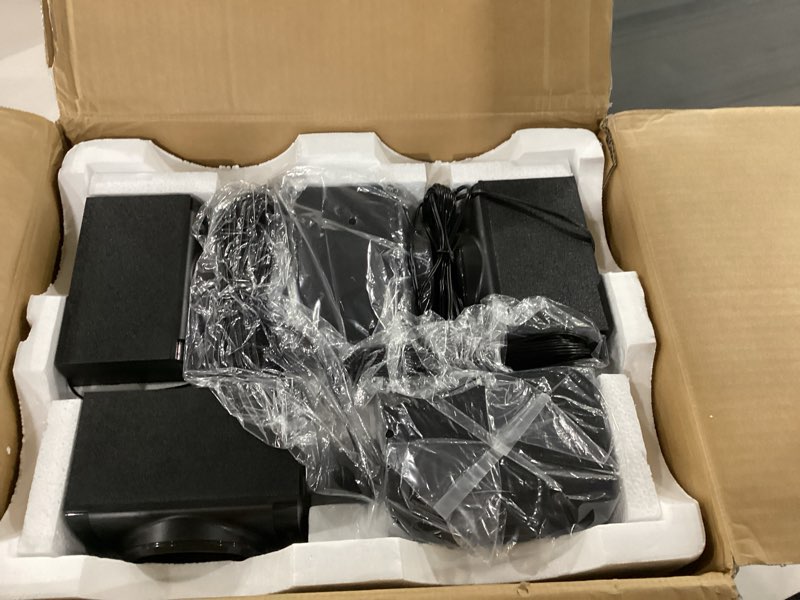 Condition photo showing Good Condition for bobtot small subwoofer home theater for tv surround system 5 wired speakers amplifier 4 inch woofer built-in receiver support arc optical bluetooth input for projector