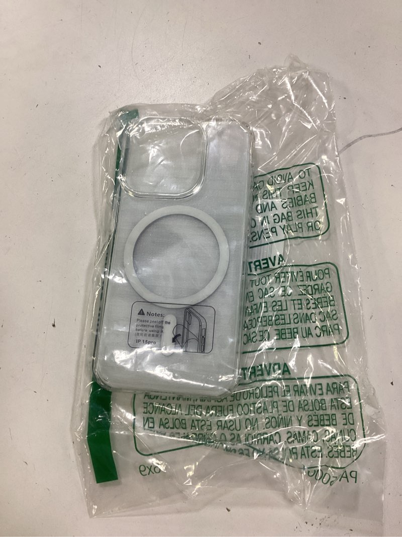 Condition photo showing Good Condition for Sea Turtle Magnetic Case for iPhone 15 Pro with MagSafe Wireless Charging Clear Cute Sea Star Painting Girls Woman Soft Slim TPU Anti-Scratch Shockproof Protective Case Sea Turtle iphone 15 Pro