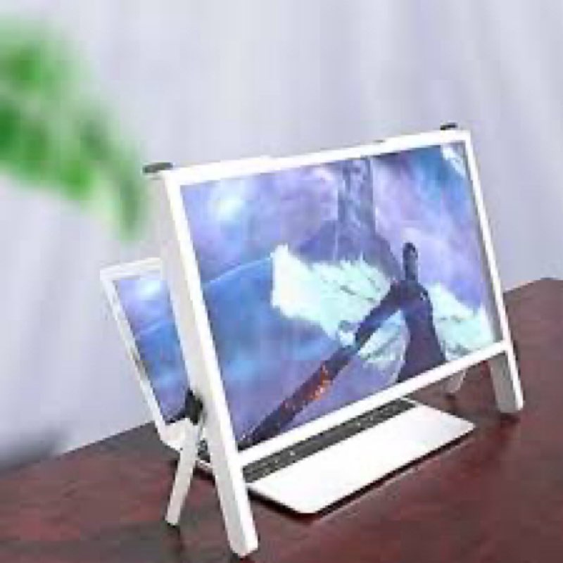 Laptop Screen Magnifier, 21 Inch Conenient Folding Projection Display, Portable Computer Magnifying Screen, Suitable for Watching