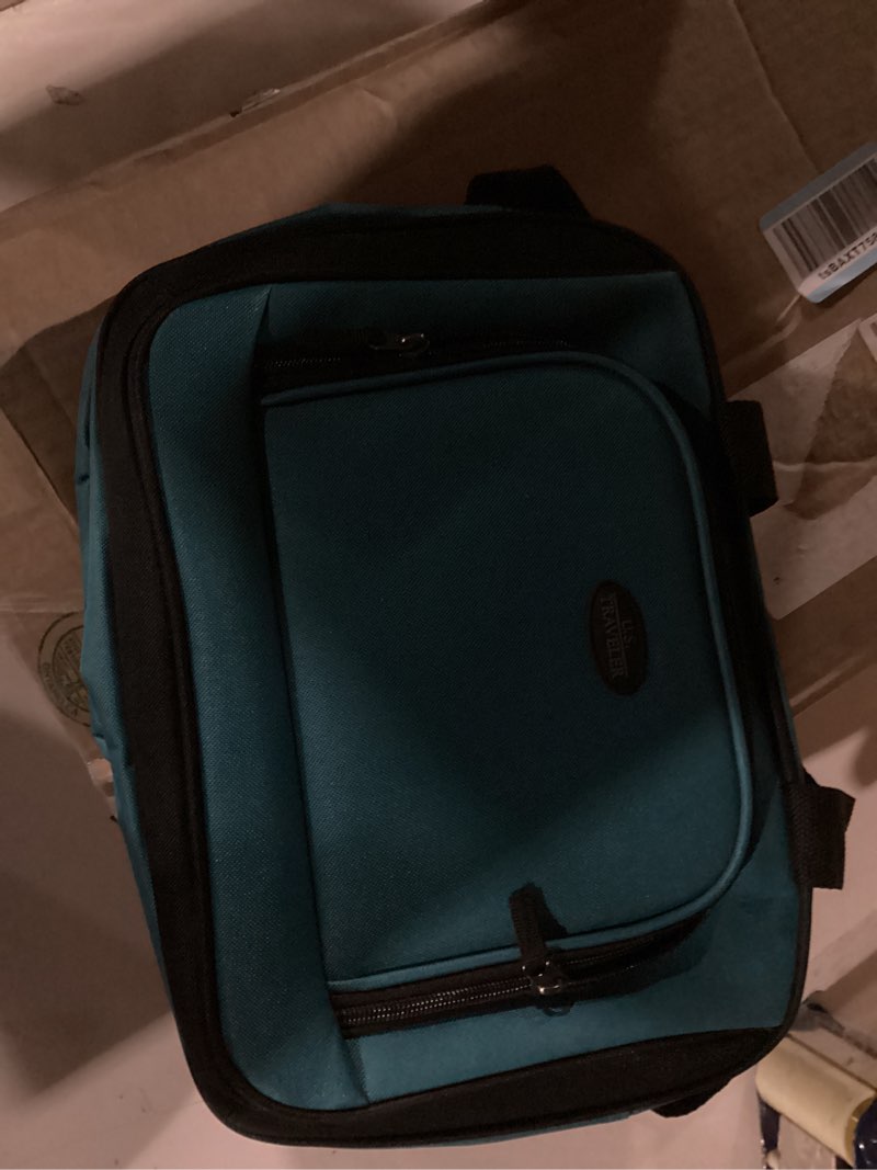 Condition photo showing As Is for (Similar to stock)MILADA Carry On Luggage Bags for Travel Lightweight Personal Item Travel Bag Foldable Large Duffle Bag for Travel Tote Overnight Bags for Women Mens Weekender Bags, Blue Carry on - 21.5 inch Blue