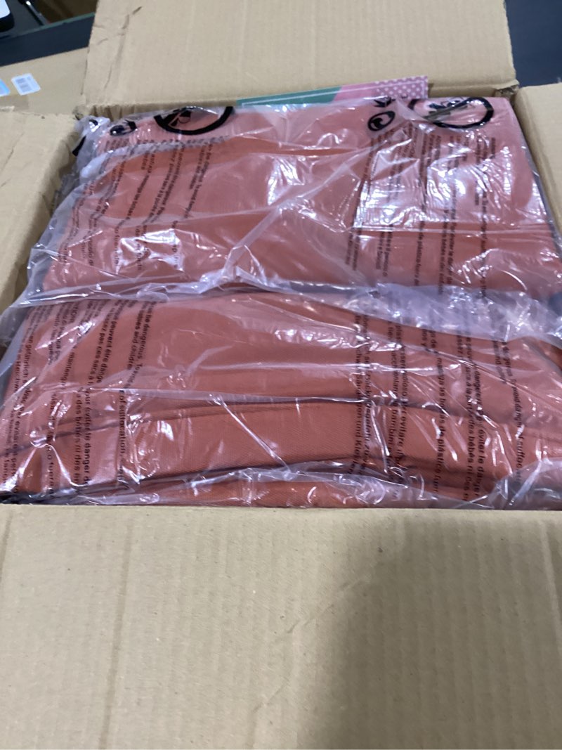 Condition photo showing New/Like New for aaaaacessories outdoor chaise lounge cushions, fade-resistant, waterproof patio furniture replacement cushions, 72" x 21" x 3", rust rust 72"x21"x3"-set of 1