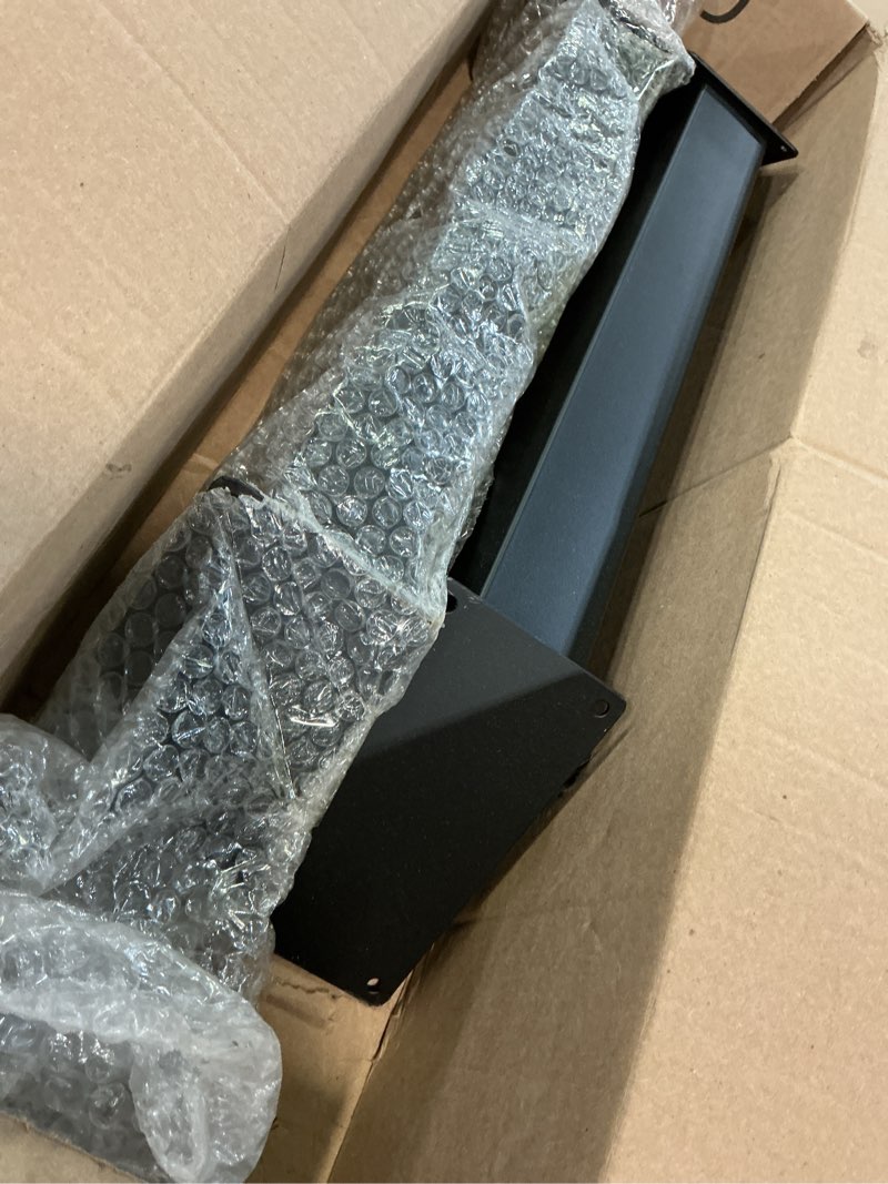 Condition photo showing Good Condition for 2pcs 45 degree angle support bracket 2''x4'' (actual: 1.5''x3.2''), heavy duty pergola brackets for gazebos, porches, wood post and beam 45 degree bracket 2"×4"-2pcs 2