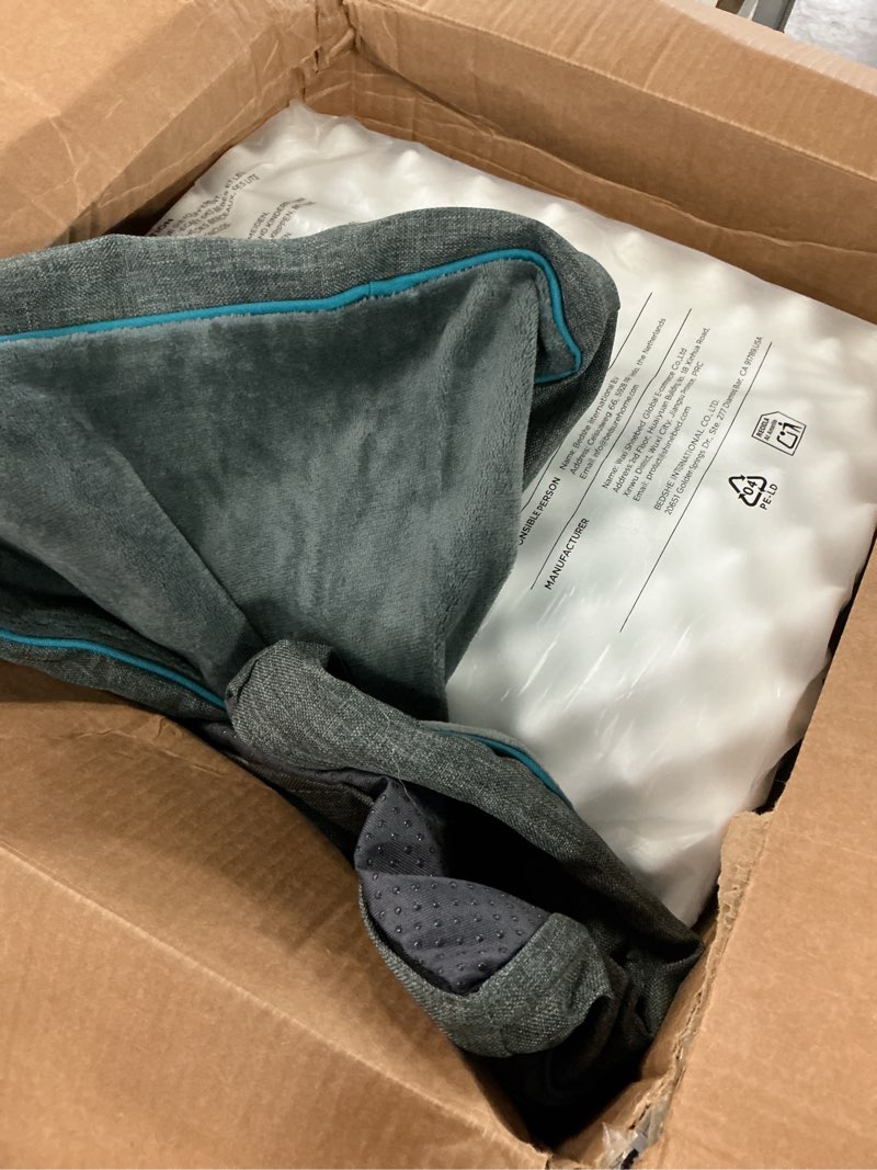 Condition photo showing As Is for bedsure pet mat-convoluted foam pet mat-1680d-grey plush 24x15us