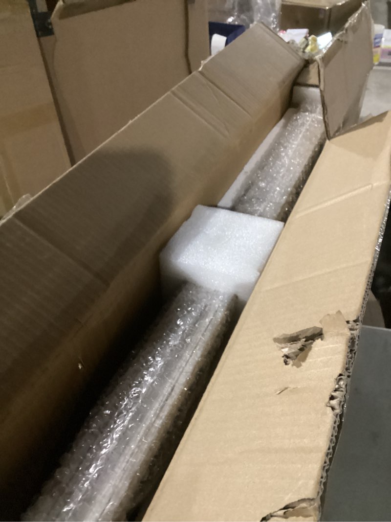 Condition photo showing New/Like New for 36 X 24 inch Wall Mount Wood Frame Bathroom Vanity Mirror Rustic Horizontal/Vertical Rectangle Mirror for Over Sink, Bedroom, Farmhouse Home Decor (Distressed White)