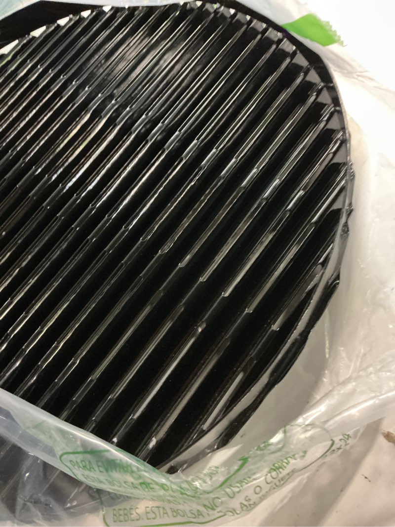 Condition photo showing Good Condition for 17 1/2" porcelain steel cooking grate replacement parts for charbroil tru infrared patio bistro electric grill 20602109 20602107 20602108 20602107-01 charbroil grill replacement parts number 29102163 for 17 1/2” charbroil grill