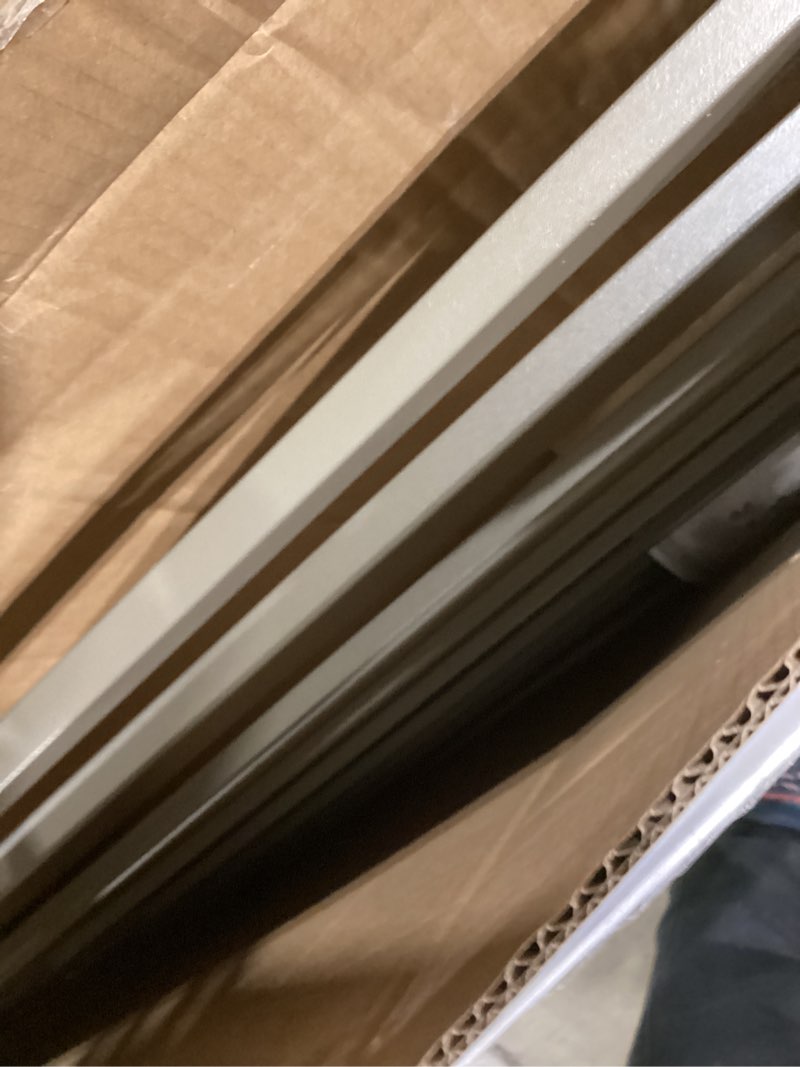 Condition photo showing Good Condition for Ingenuity Decorative Extra Tall Baby Gate & Dog Gate, 28.5"-48" Wide, 36" Tall, Hardware or Pressure Mounted, Install on Top or Bottom of Stairs, Banister, or Doorway - Bronze