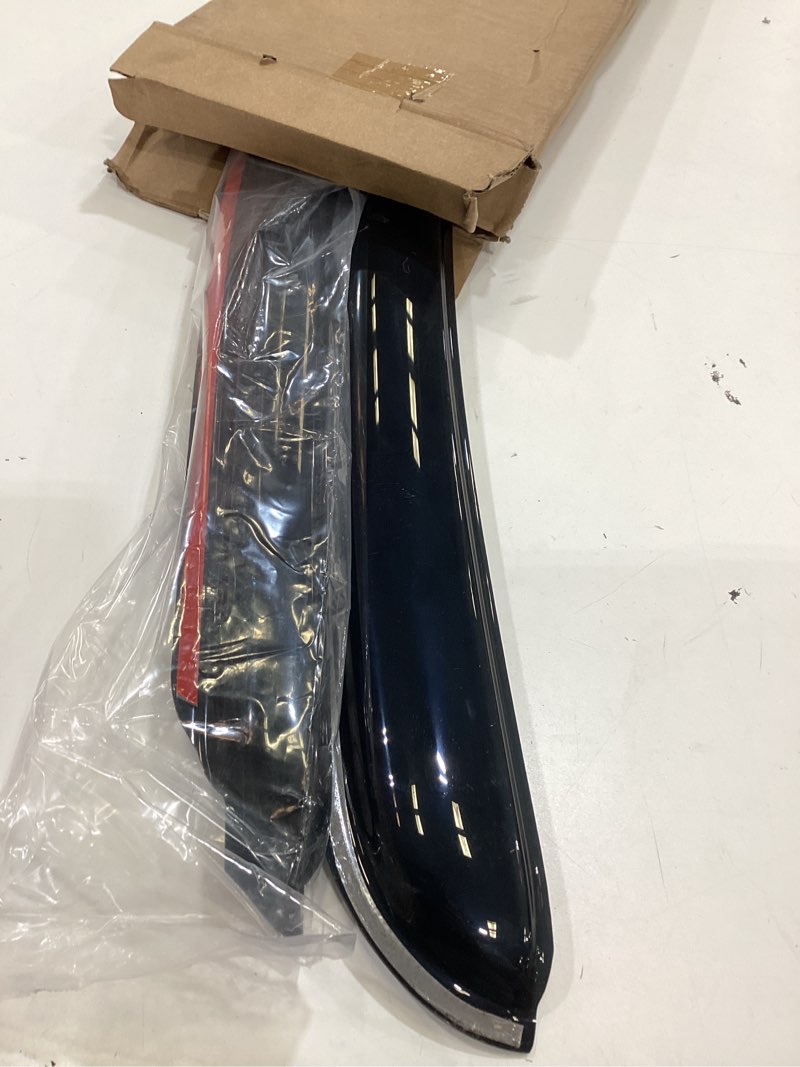 Condition photo showing Good Condition for lightronic extra durable in-channel auto vent window visor, fit 2007-2013 chevrolet silverado & gmc sierra 1500; 2007-2014 silv./sierra 2500 hd & 3500 hd, ext. cab, uv-protect rain guard, smoke, 4-pcs
