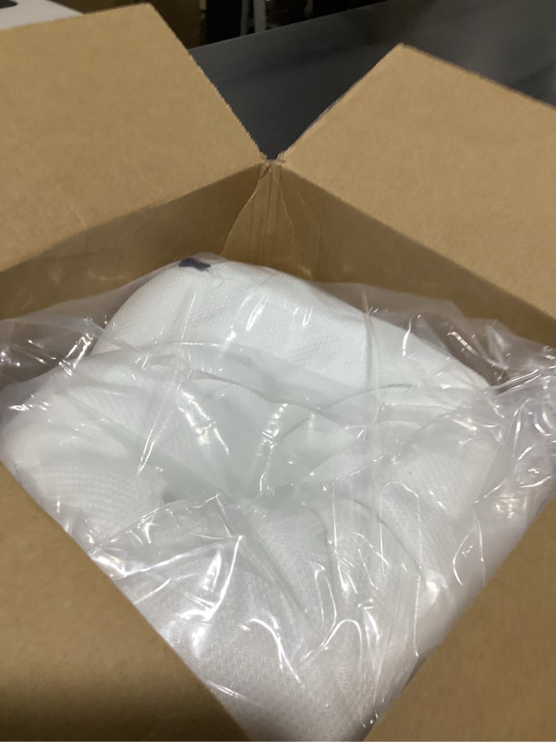 Condition photo showing New/Like New for casper sleep essential cooling hybrid pillow, king size – dual-sided foam & down-alternative fill, medium feel, cooling cover, supports side sleepers, breathable & pressure-relieving king essential cooling hybrid pillow single pack