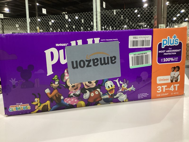 Condition photo showing New/Like New for SIMILAR TO PICTURES UNISEX PACK NO GIRLS Huggies Pull-Ups Girls' Potty Training Pants, Size 3T-4T Training Underwear (32-40 lbs), 116 Count Packaging May Vary Exclusive Princes Designs