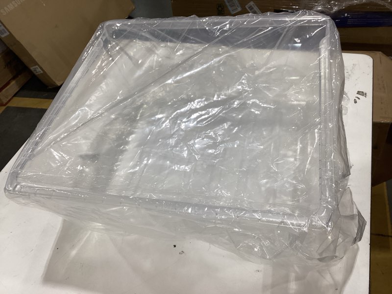 Condition photo showing New/Like New for UPGRADED DA97-08693B Refrigerator Crisper Drawer Compatible with Samsung Refrigerator Drawer Replacement RS25J500DSR RS25H5000SR RS25J500DBC DA97-08693A DA61-05548D Fridge Crisper Bin Upper